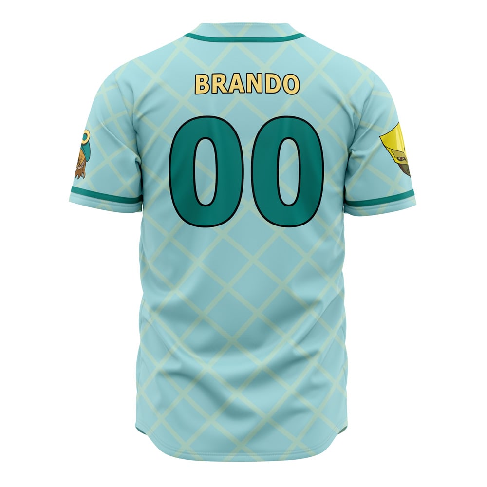 Auratic Dio Jojo’S Bizarre Adventure Baseball Jersey