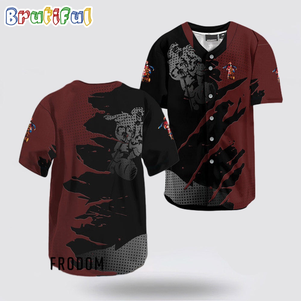 Captain Morgan Metal Crack Pattern Baseball Jersey