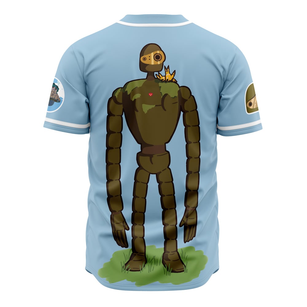 Castle In The Sky Studio Ghibli Baseball Jersey