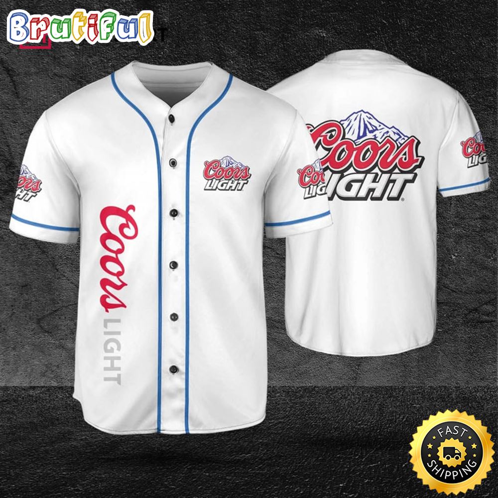 Coors Light Beer Lovers Baseball Jersey