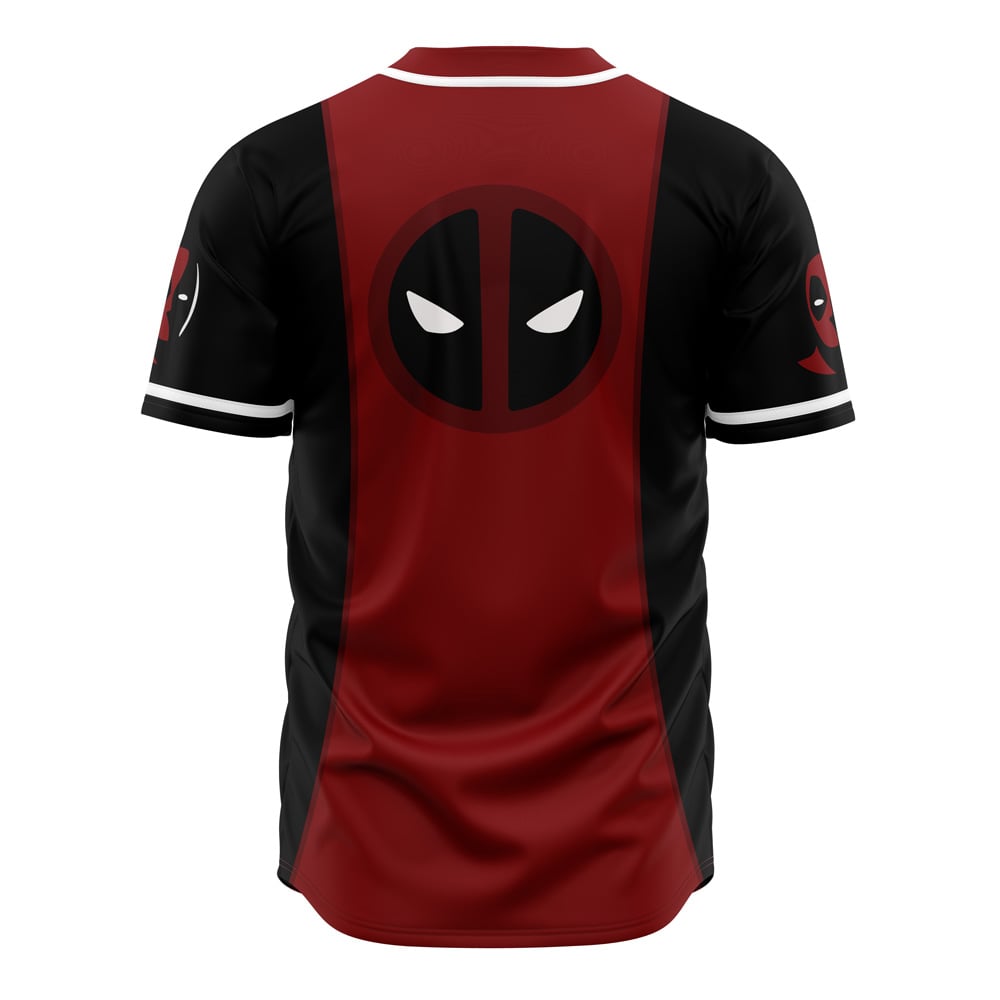 Deadpool Marvel Baseball Jersey
