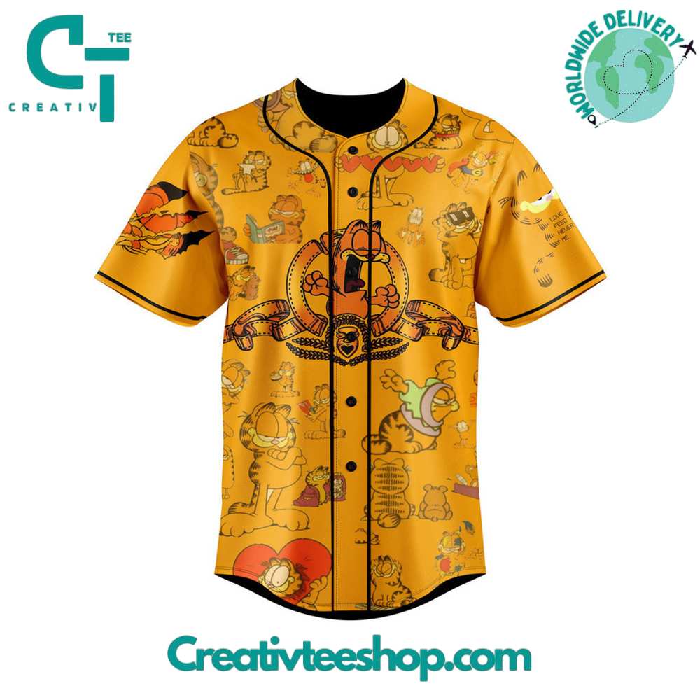 Garfield Cat Baseball Jersey