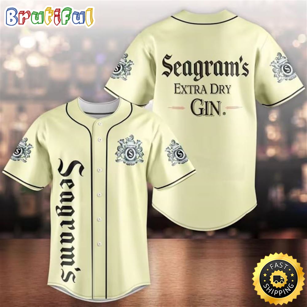 Seagram'S Gin Baseball Jersey Shirt