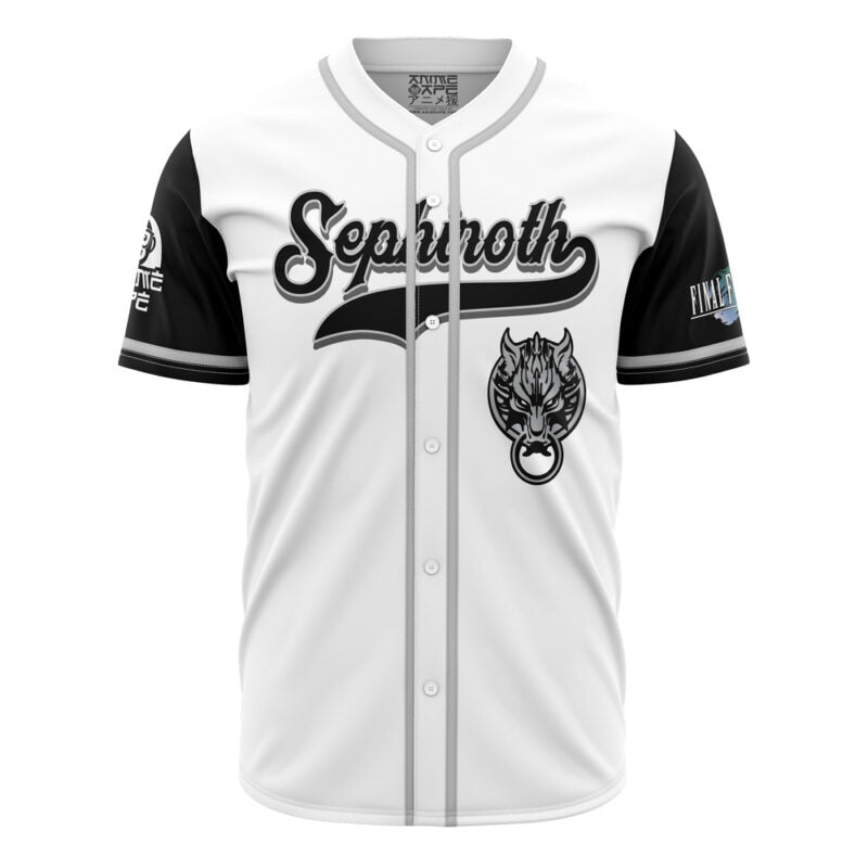 Sephiroth Final Fantasy Baseball Jersey