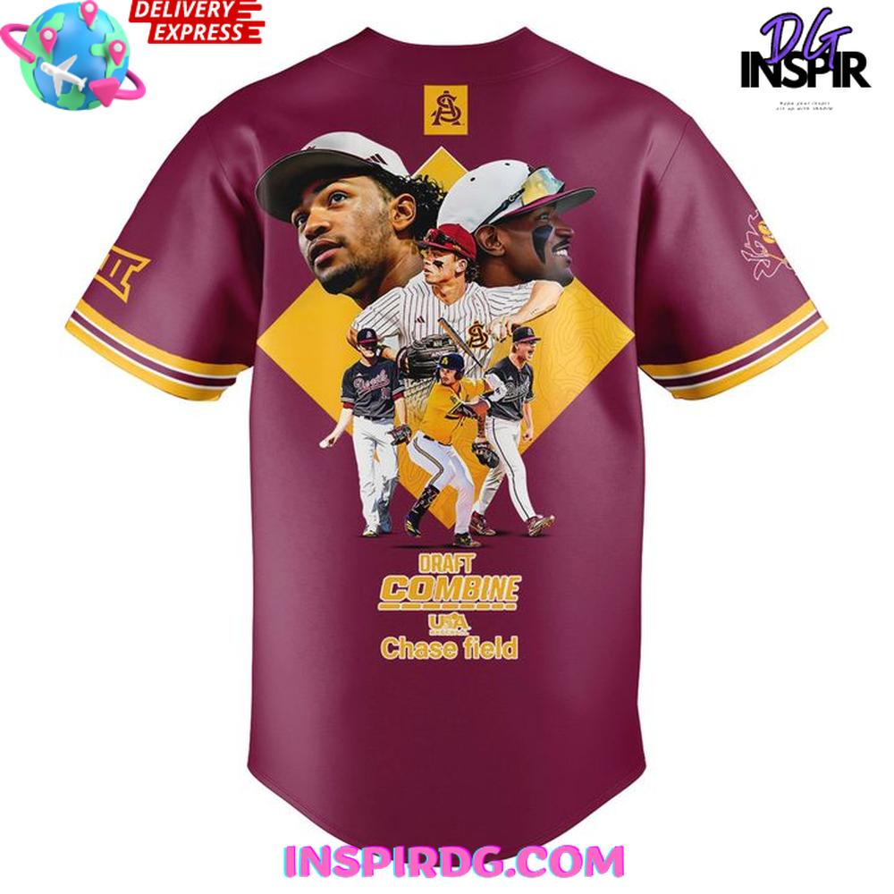 Sun Devil X Draft Combine 2025 Baseball Jersey
