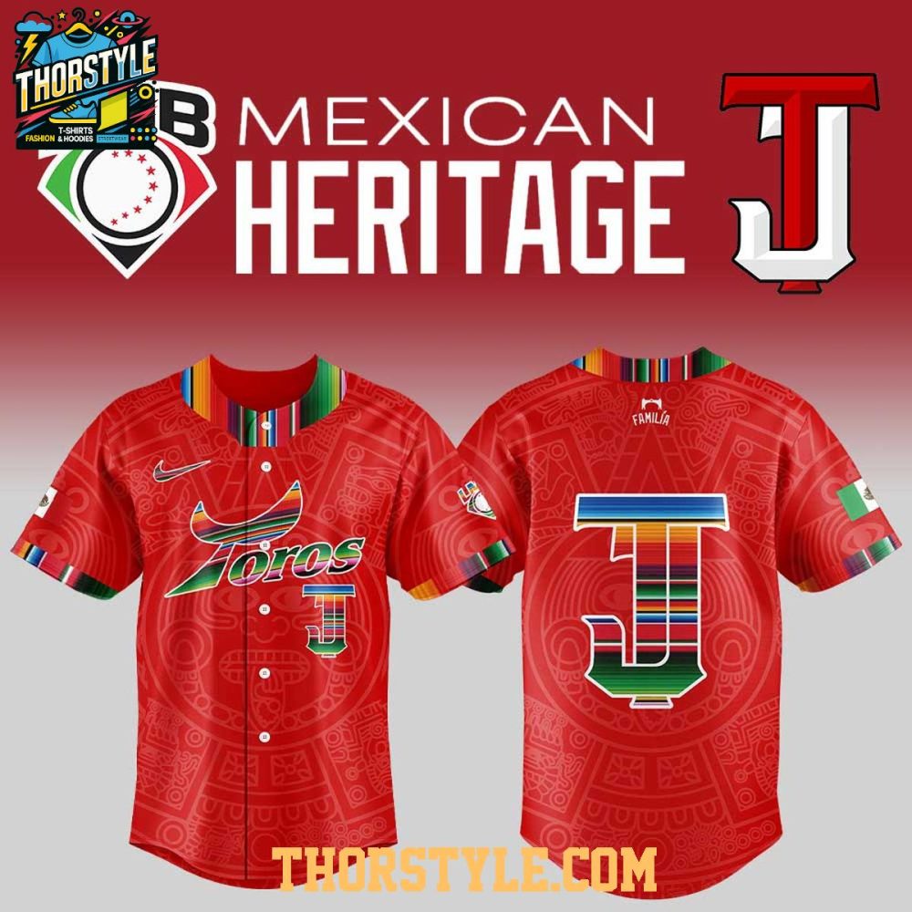 Toros De Tijuana Mexican Heritage 2025 Celebration Baseball Jersey