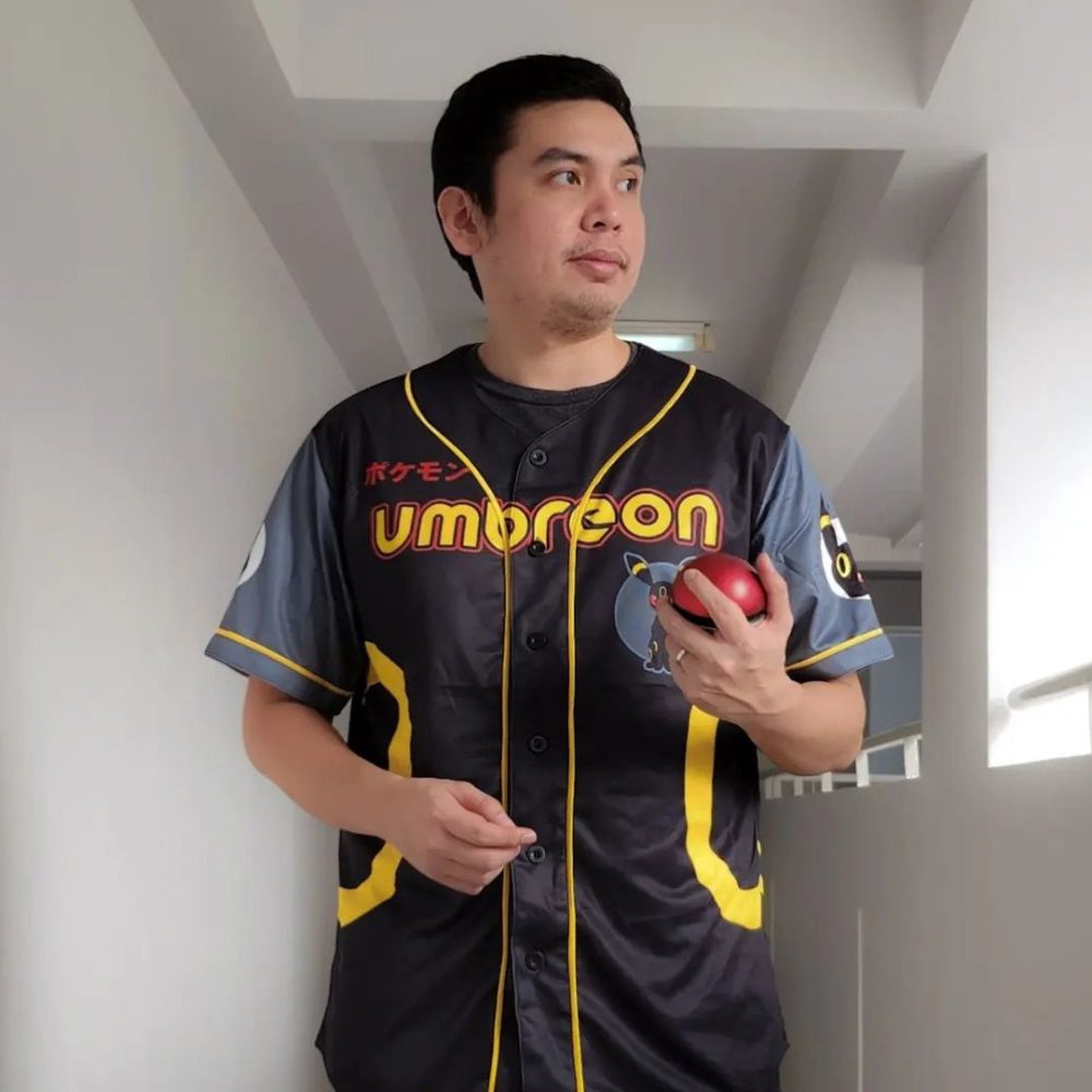 Umbreon Eeveelution Pokemon Baseball Jersey