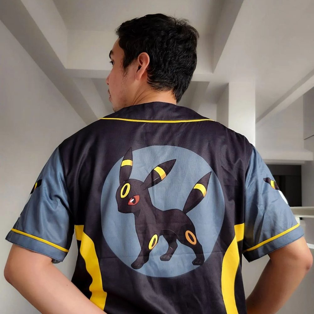 Umbreon Eeveelution Pokemon Baseball Jersey