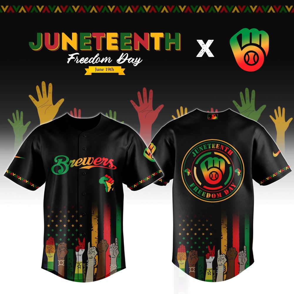 Celebrate Juneteenth In Style: Limited Edition Brewer'S Freedom Day Jersey