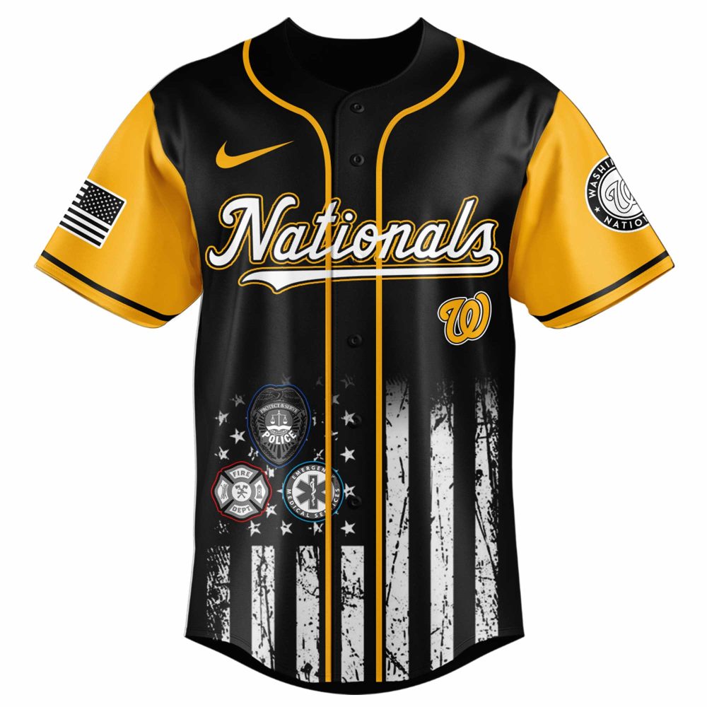 Honor Heroes: First Responder Night Baseball Jersey - Limited Edition Tribute Apparel
