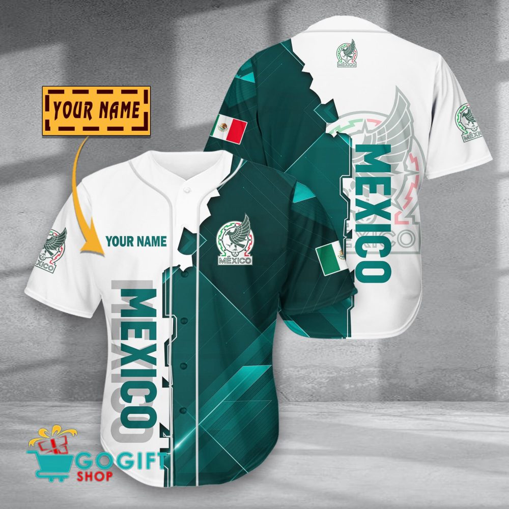 Mexico National Soccer Team Baseball Jersey