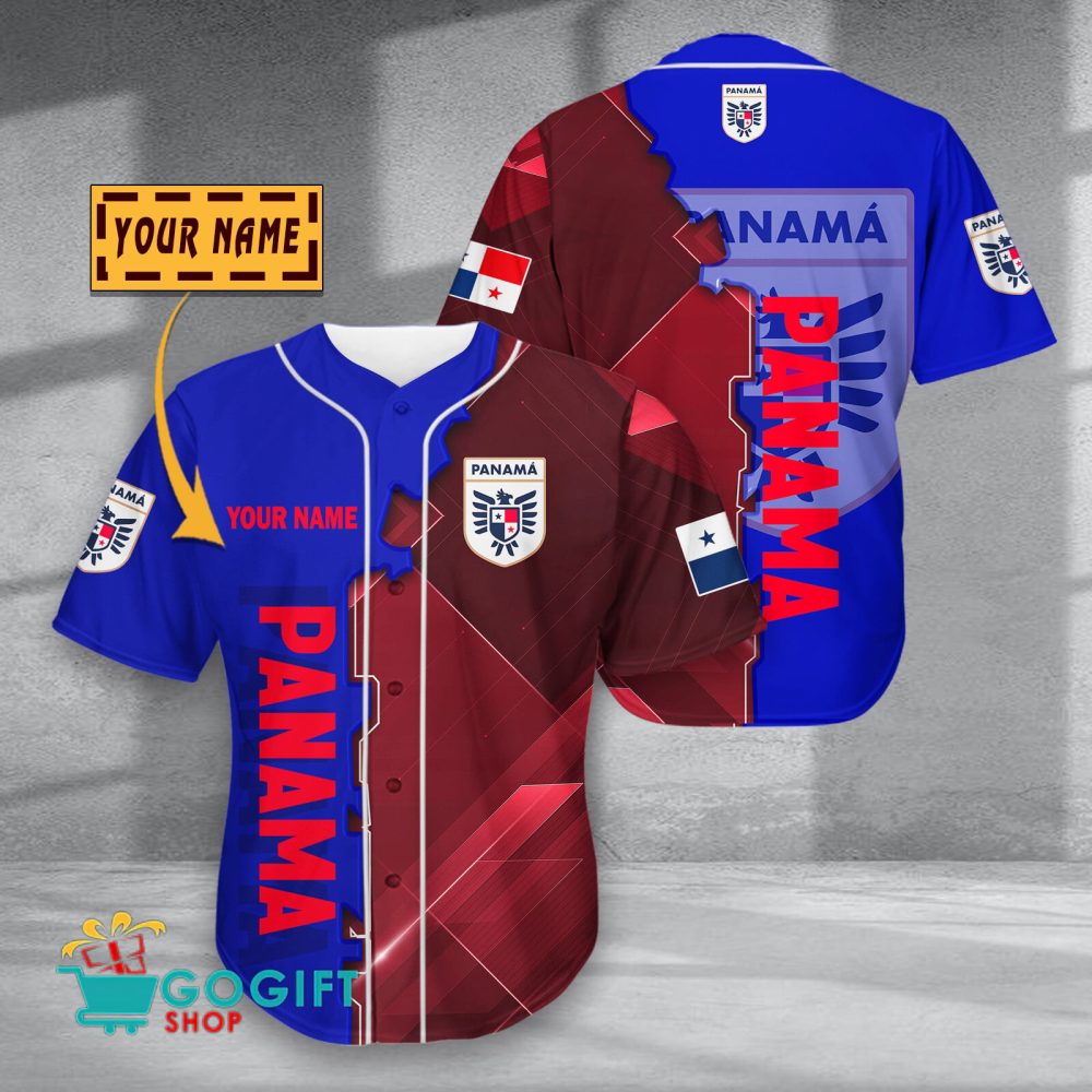 Panama National Soccer Baseball Jersey