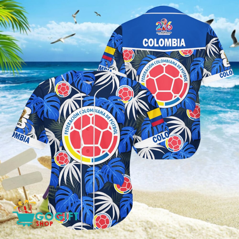 Colombia National Soccer Team Baseball Jersey