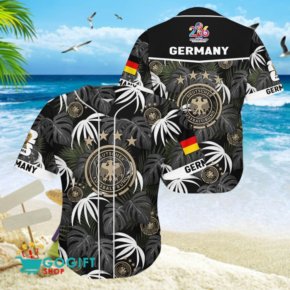 Germany National Soccer Team Baseball Jersey