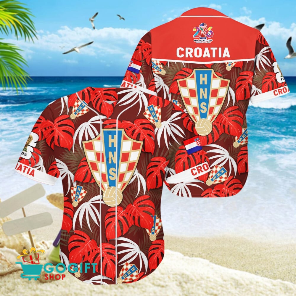 Croatia National Soccer Team Baseball Jersey