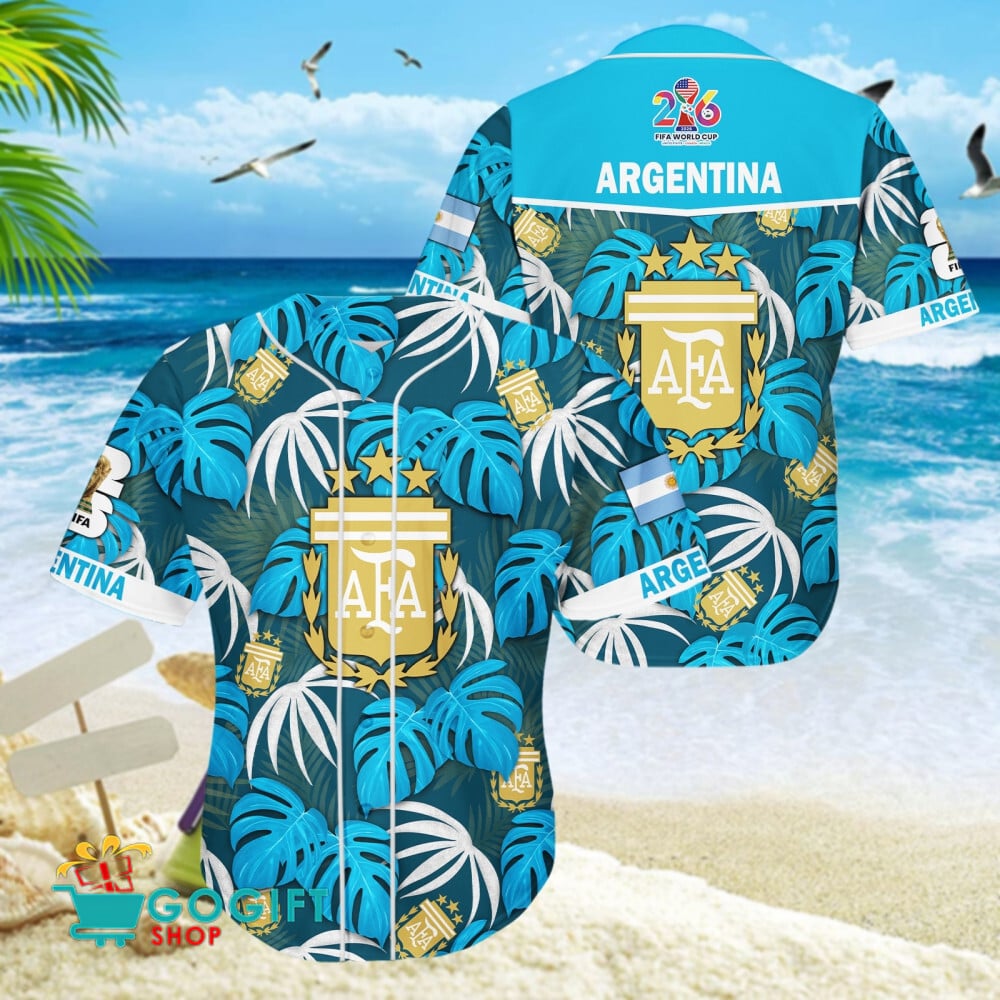 Argentina National Soccer Team Baseball Jersey
