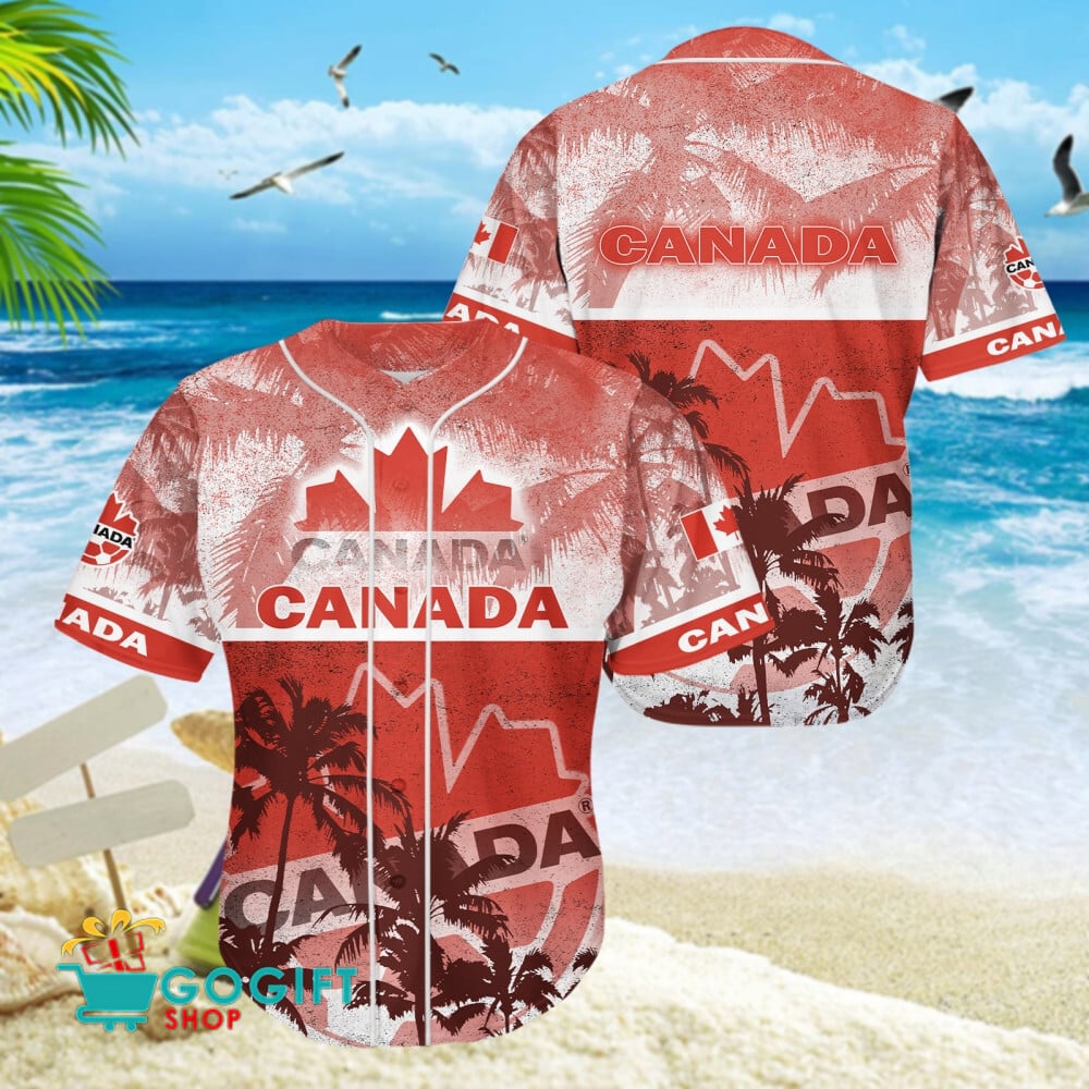 Canada National Soccer Team Baseball Jersey