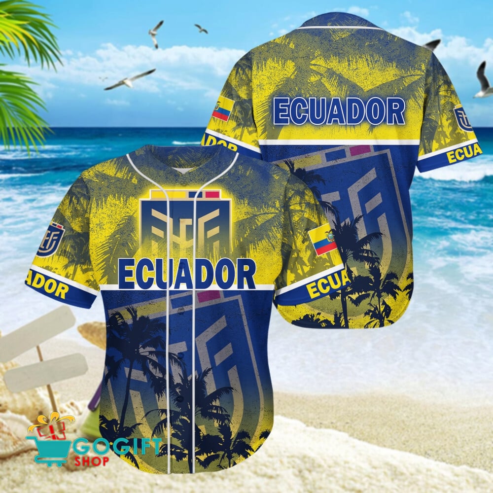 Ecuador National Soccer Team Baseball Jersey