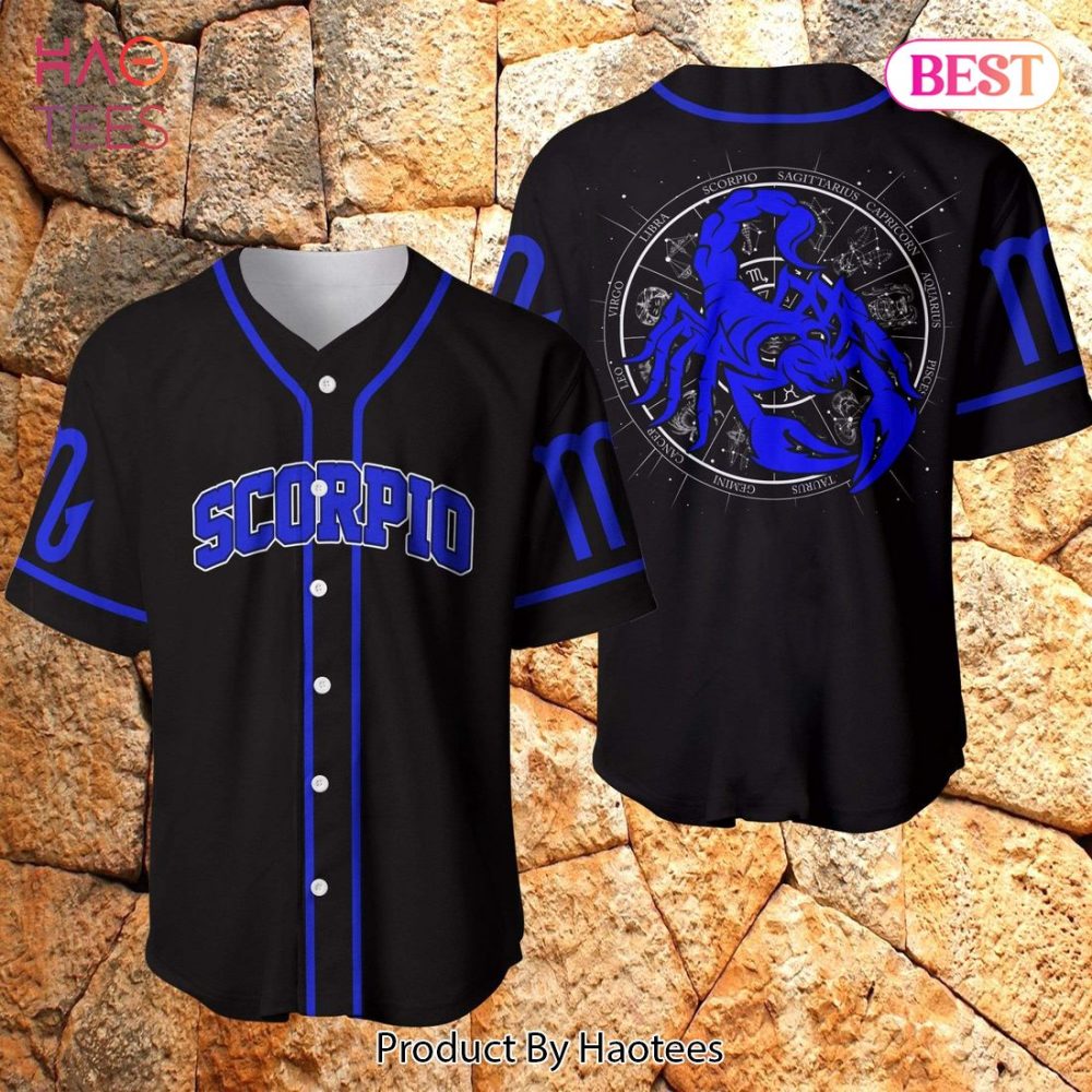 Scorpio Zodiac Baseball Jersey – Stylish Astrology Sportswear For Scorpio Fans